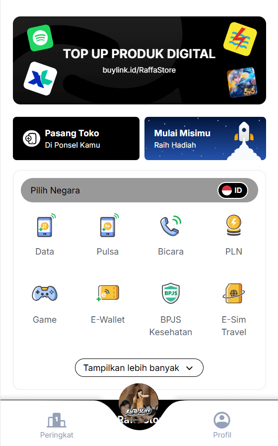 Website Top Up Game (v1 Legacy)